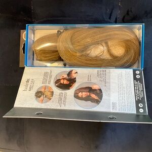 22 Inch Straight Clip In Hair Extensions Buttered Toast